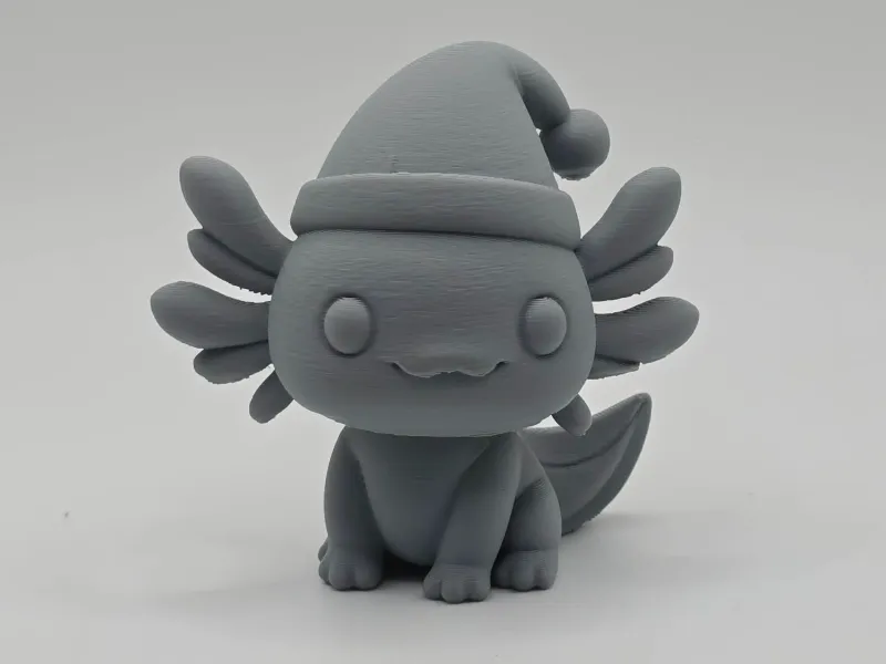 Cute Christmas Axolotl Figurine/Keychain