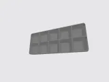 set box with compartments, thk 1,5mm, in size 30x30mm-2