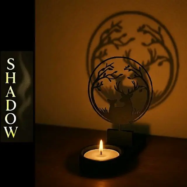 Shadow Art - Deer Family