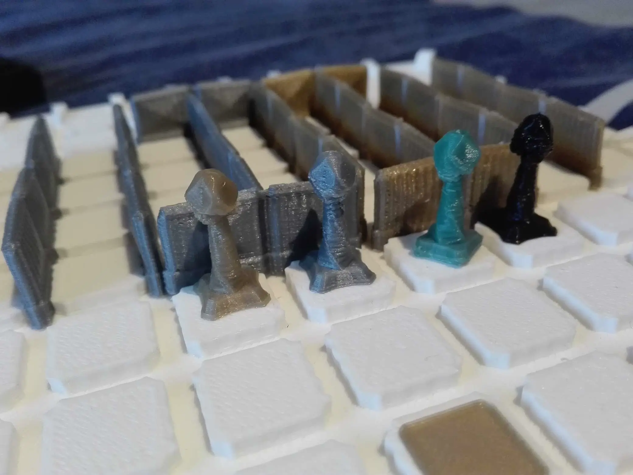 Quoridor strategy board game for 2-4 players