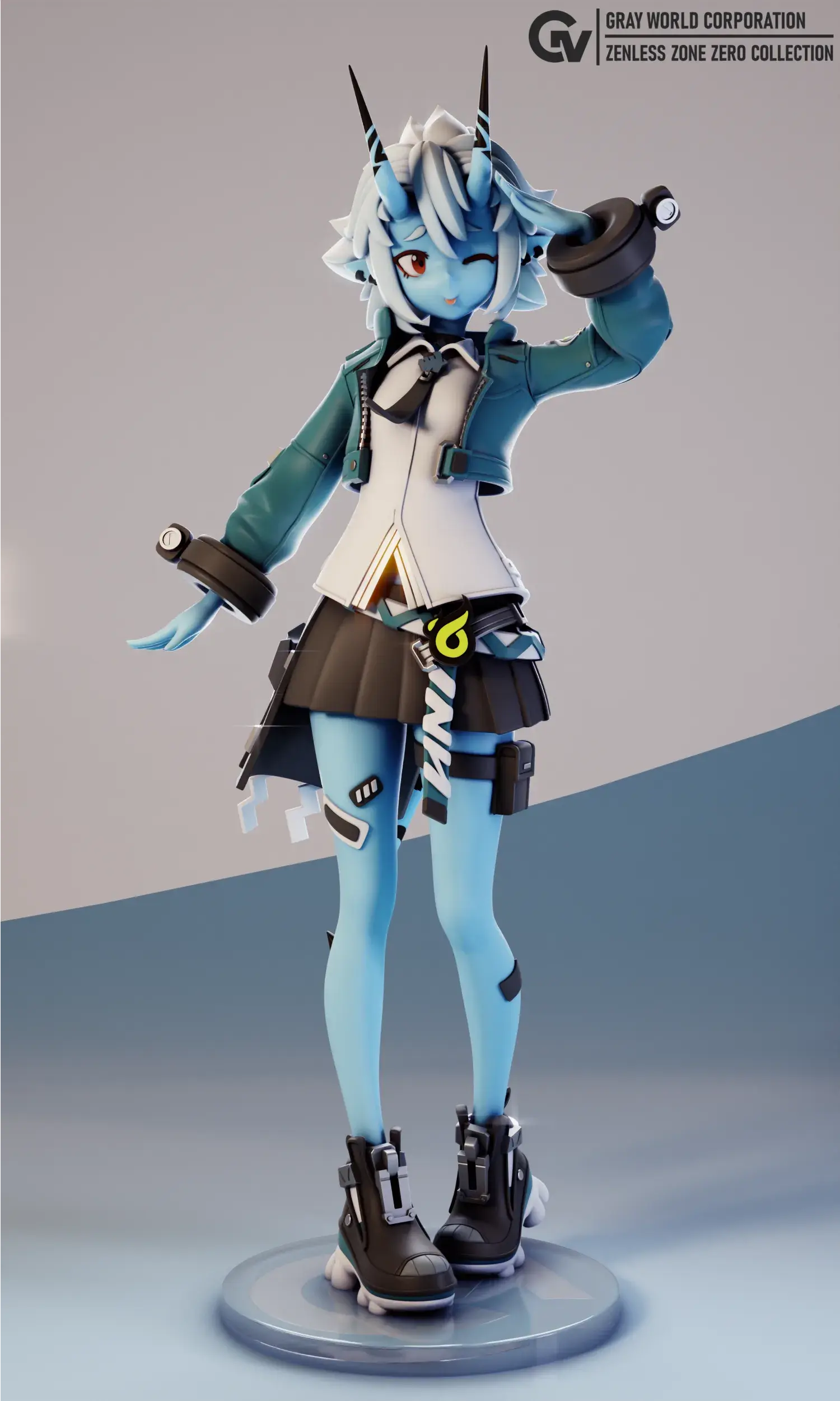 Characters & Creatures STL Download - Soukaku | Zenless Zone