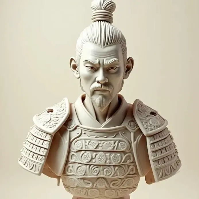 Bust samurai