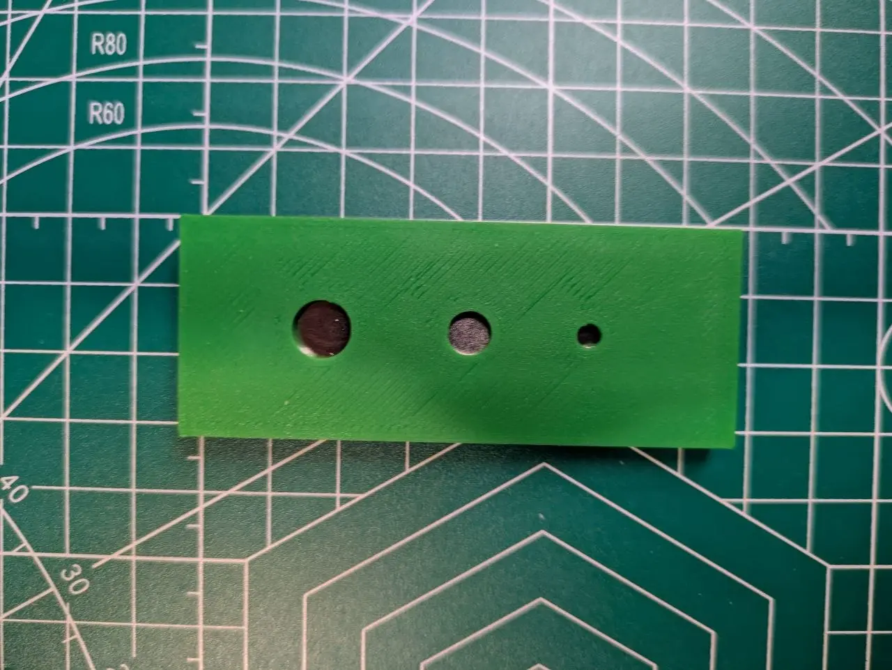 Magnet Size Accuracy Test Block