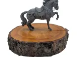 DnD TTRPG Kriegspferd-Miniatur-1
