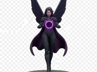 🌌 Voidwing Oracle – Arcane Eclipse Sorceress