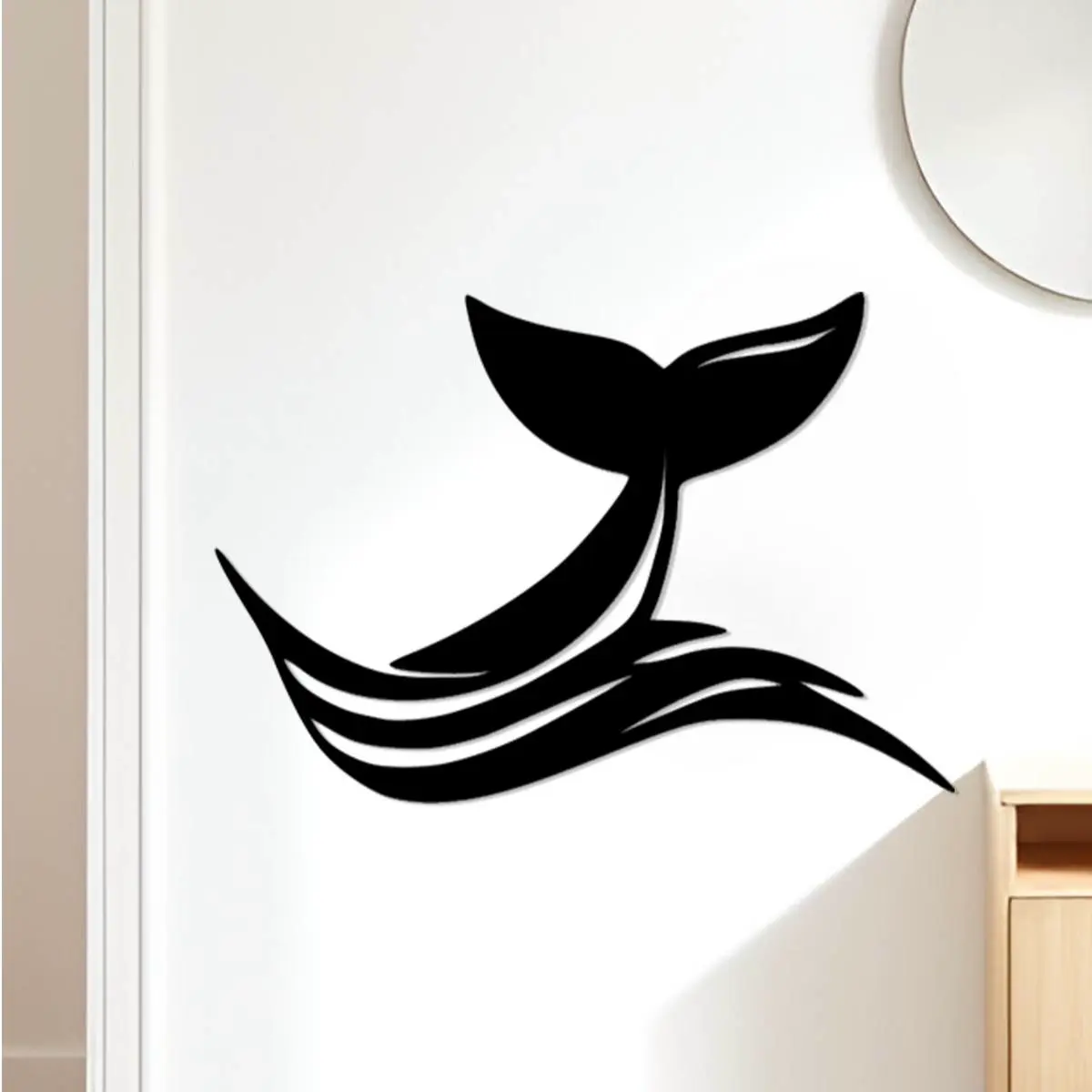 Whale Tall Wall Art, Wall Decor, Home Decor