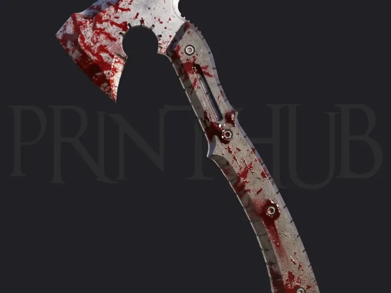 Leon Kennedy Tomahawk Axe – Residual Evil 9 Requiem Cosplay