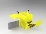 BOITE DE JEU PIKABOY - PIKACHU POKEMON BOITE DE JEU GAMEBOY CUSTOMISÉE-3