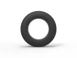 Tractor front tire 3 Scale 1:25-5