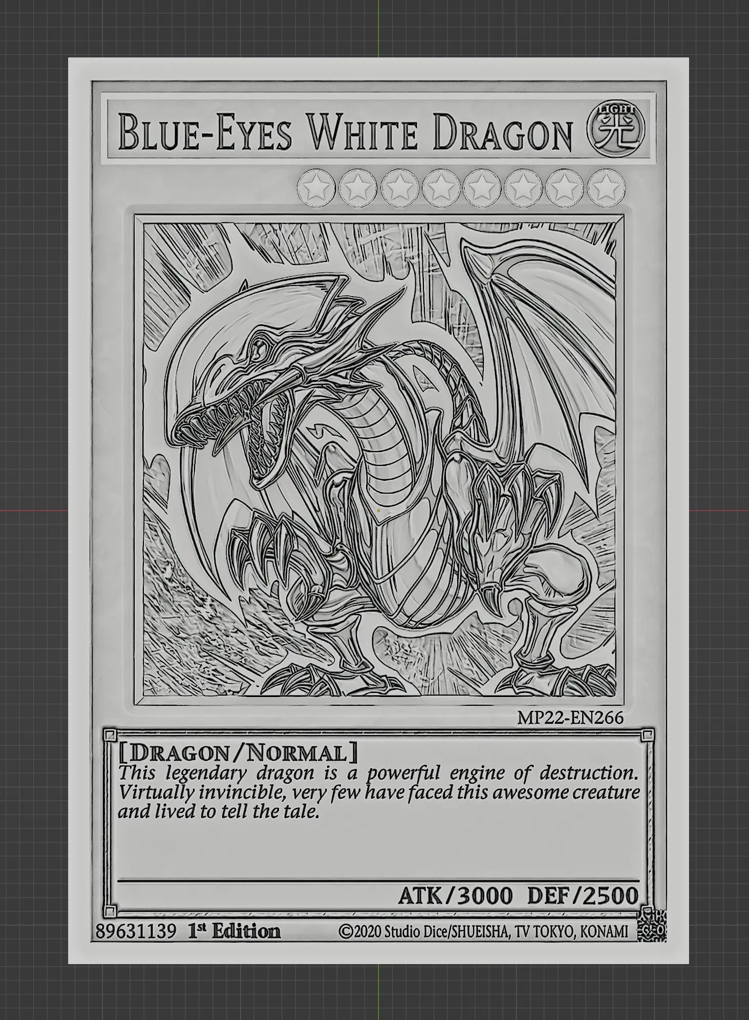 blue eyes white dragon - yugioh