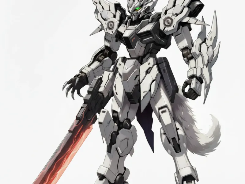 Gray Artillery Gundam.