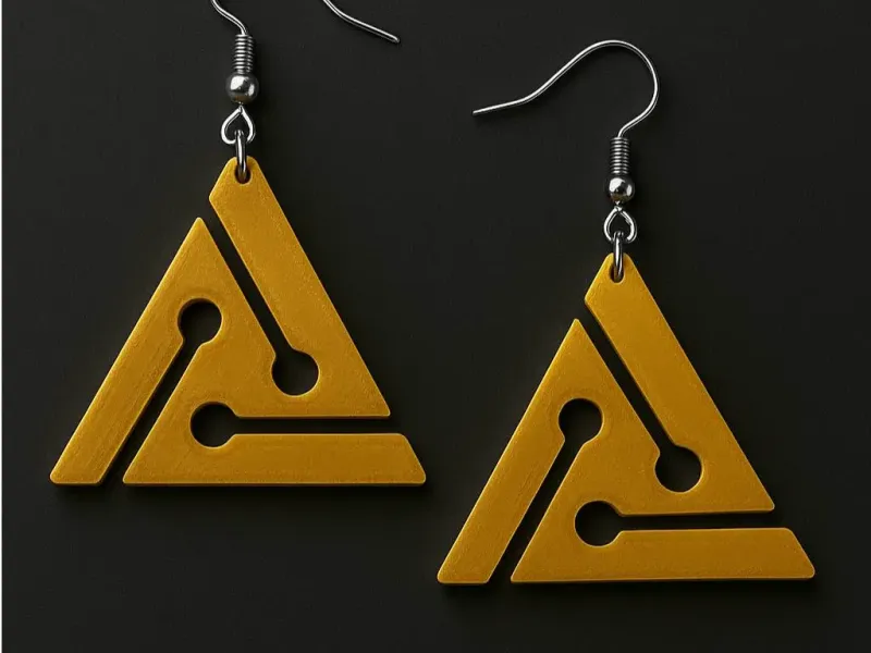 Earrings - 005 - Easy Print - Free