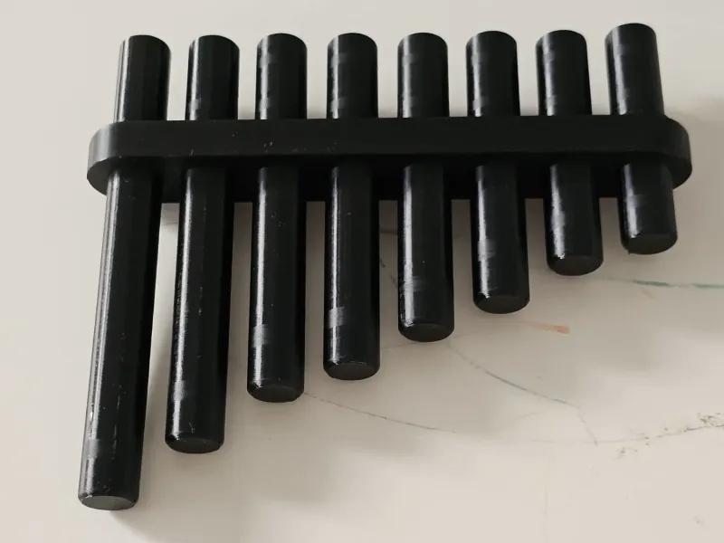 Indische Panflöte – 8 Töne (C5 bis C6)