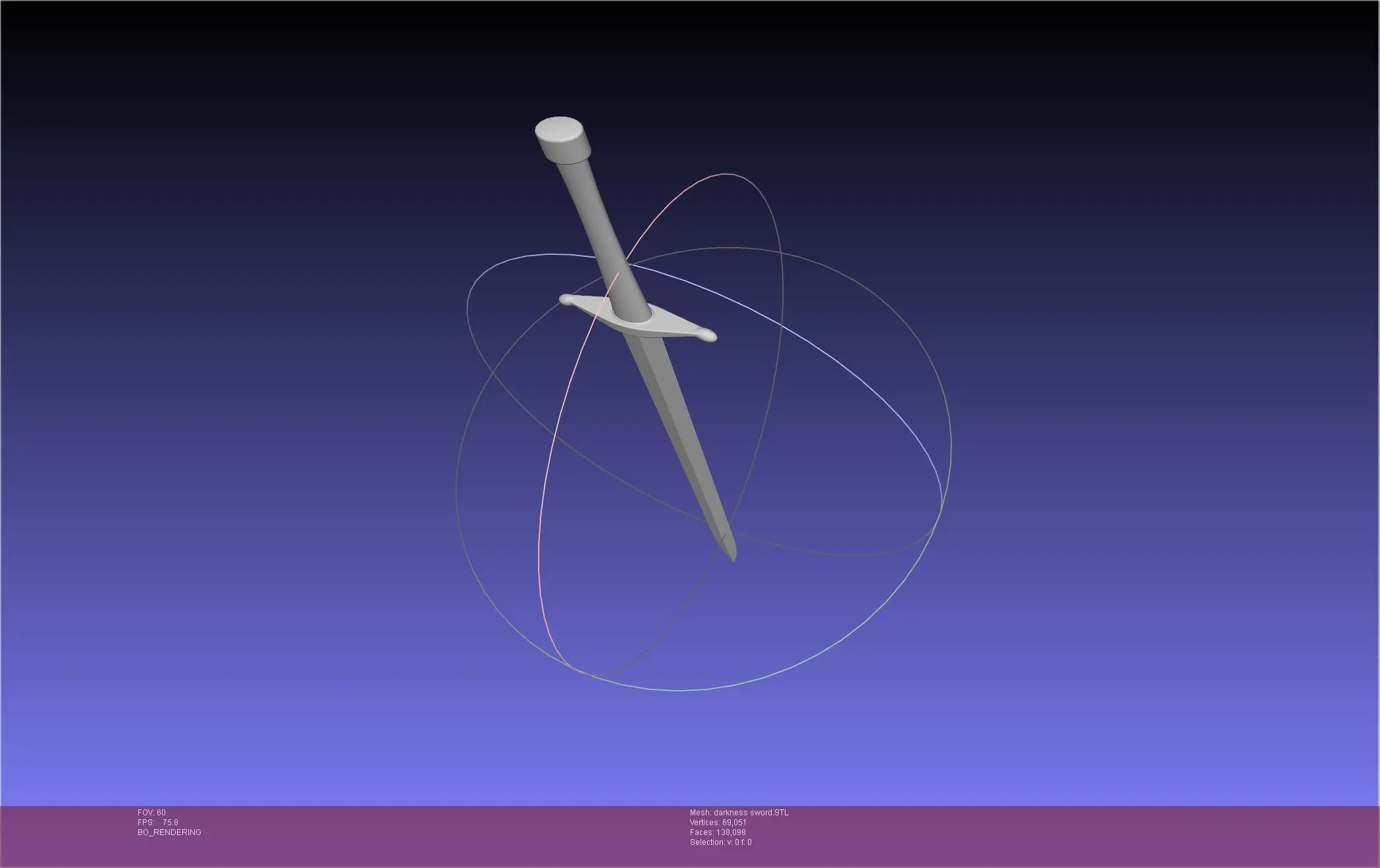 Konosuba Darkness Sword Printable Assembly