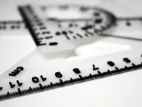 Geometry Set – Ruler, Protractor & Triangle-0