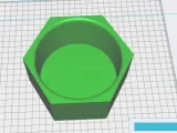 Hexagon storage box-1