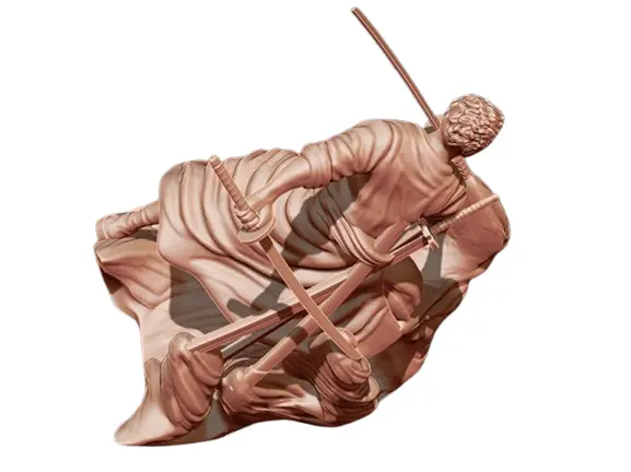 One Piece Roronoa Zoro V2 STL Collection