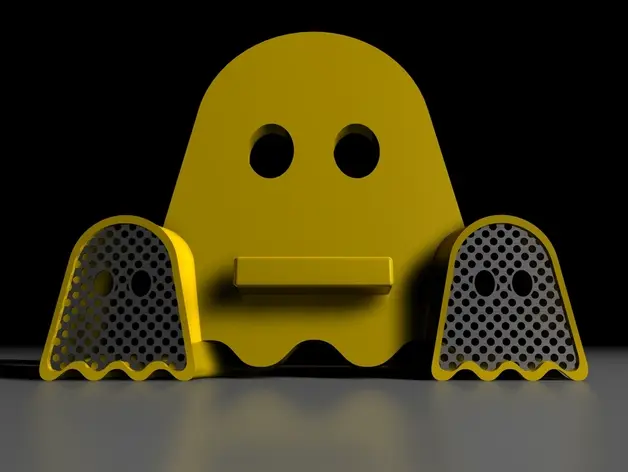 GhostlyVinyl - Phone amplifying dock