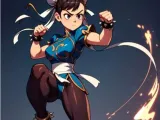 Chun-Li Combat Pose-0