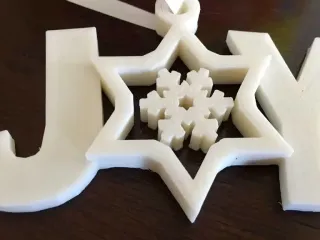 Spinning Joy Snowflake Ornament