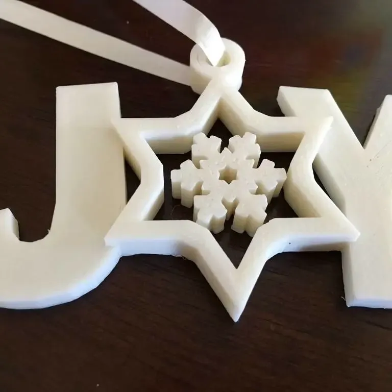 Spinning Joy Snowflake Ornament