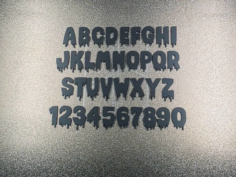 Spooky Alphabet & Numbers Set