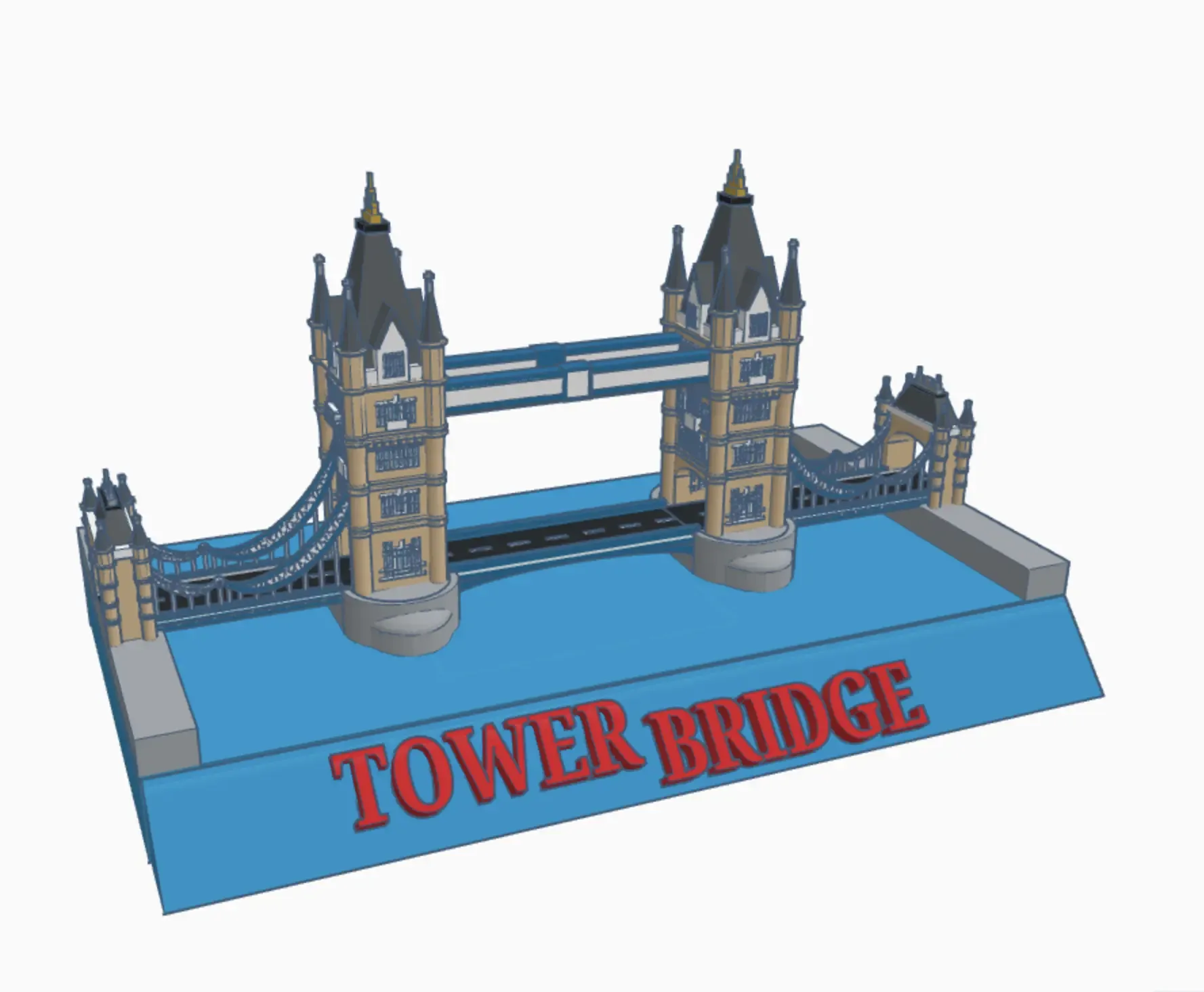 Tower bridge souvenir