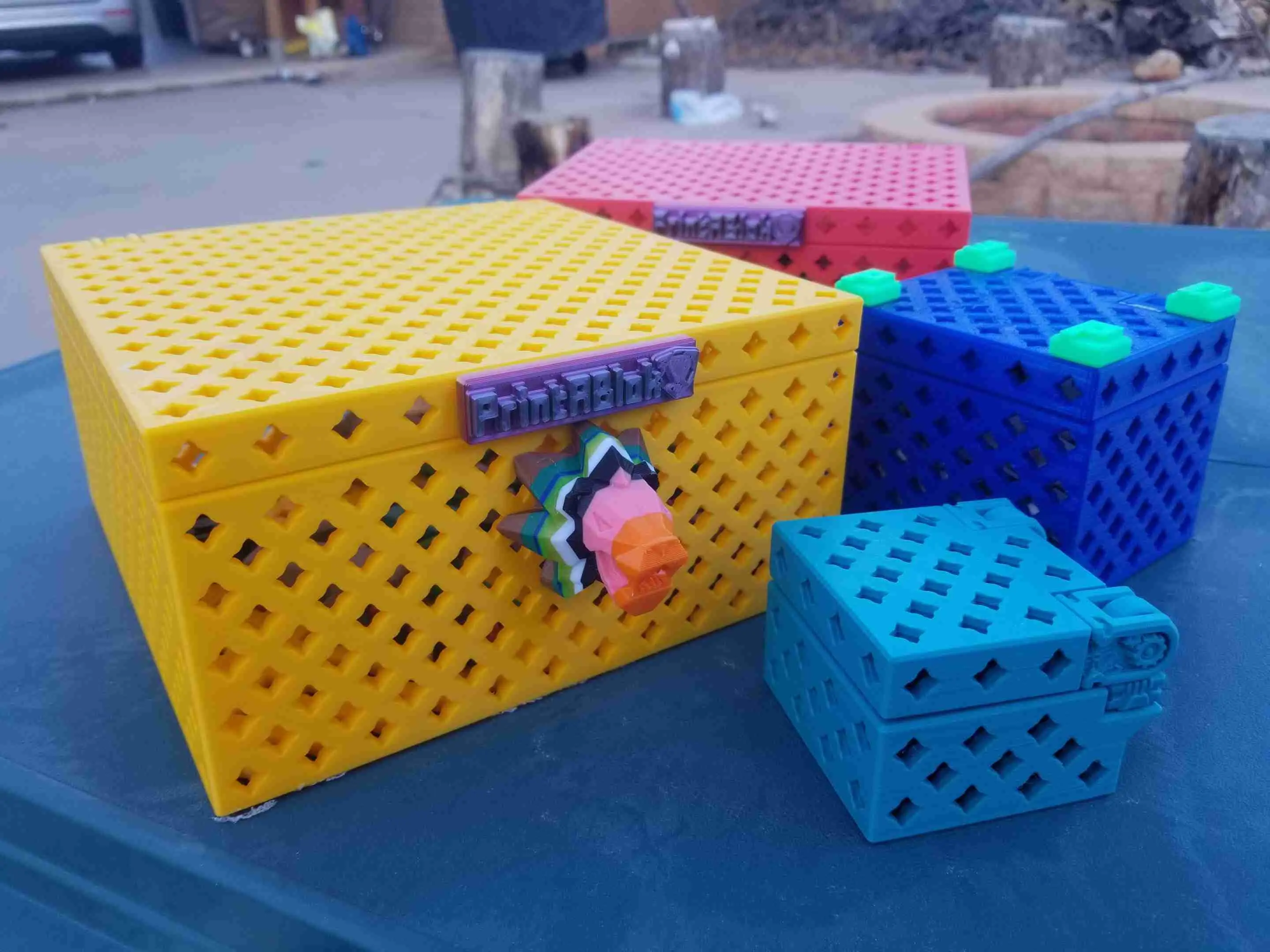 PrintABox - modulaire dozen die compatibel zijn met PrintABlok