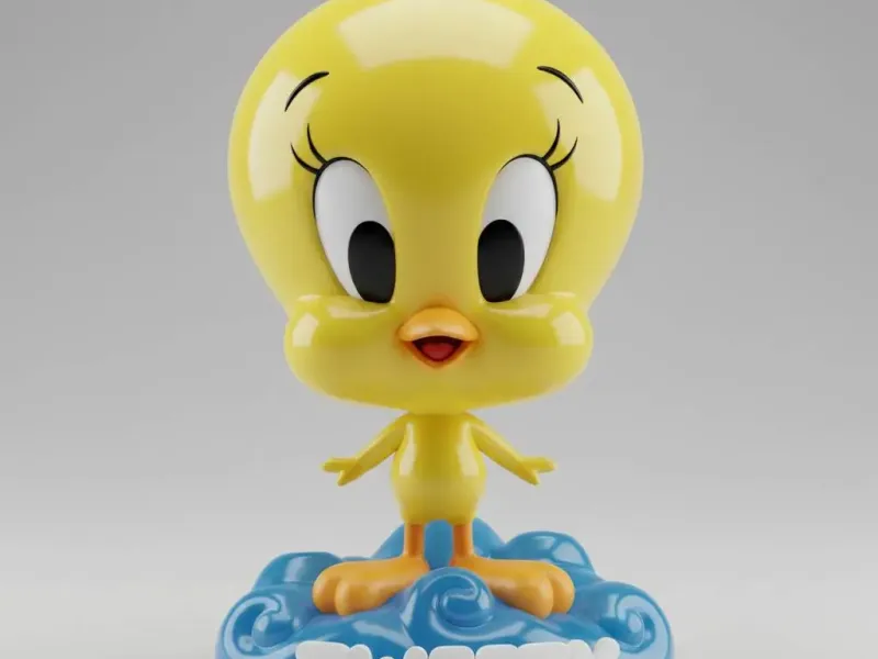 Tweety Fan Art Miniature