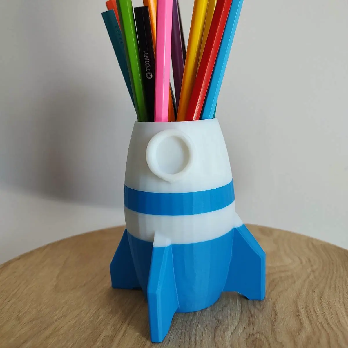 Rocket Pencil Holder