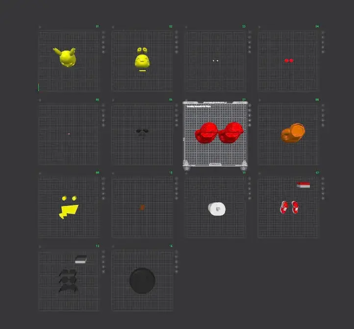 Pikachu Urban Vibes - Multiparts