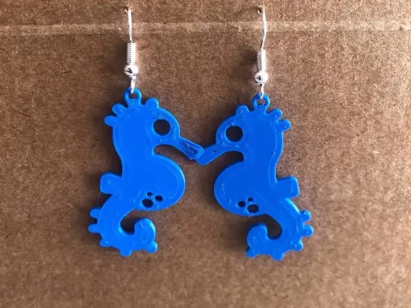 Earring Seahorse