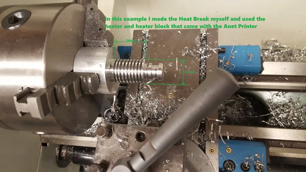 Anet A6 Hot End Mod 2019