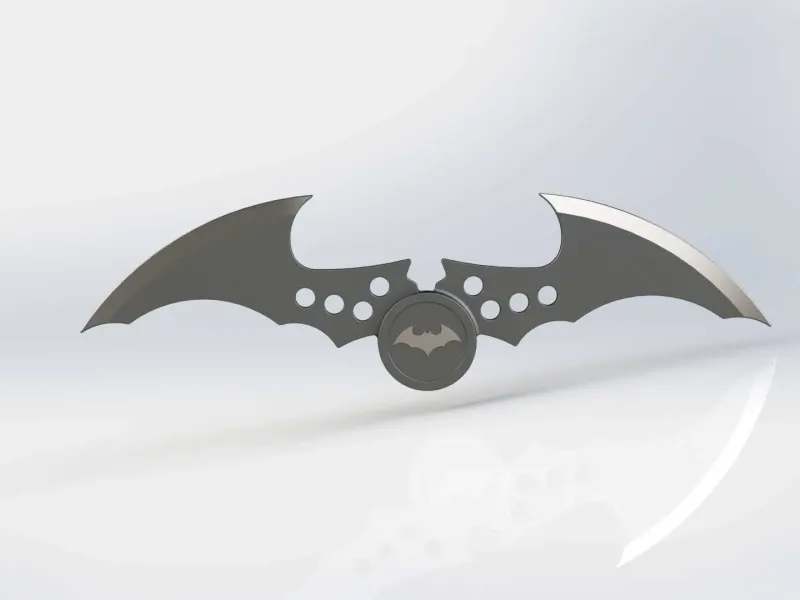 Batarang Replica Batman Arkham Fan Art