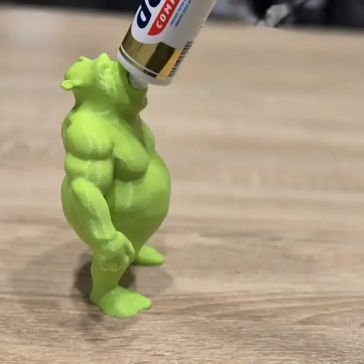 Shrek toothpaste dispenser
