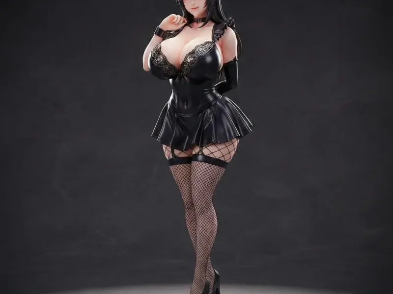 Velvet Shadow Maid – Ecchi Noir Glam