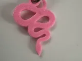 Elegant Snake Shape Keychain-1