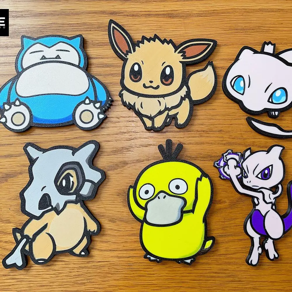 Pokemon Psyduck Coaster, Pop Art