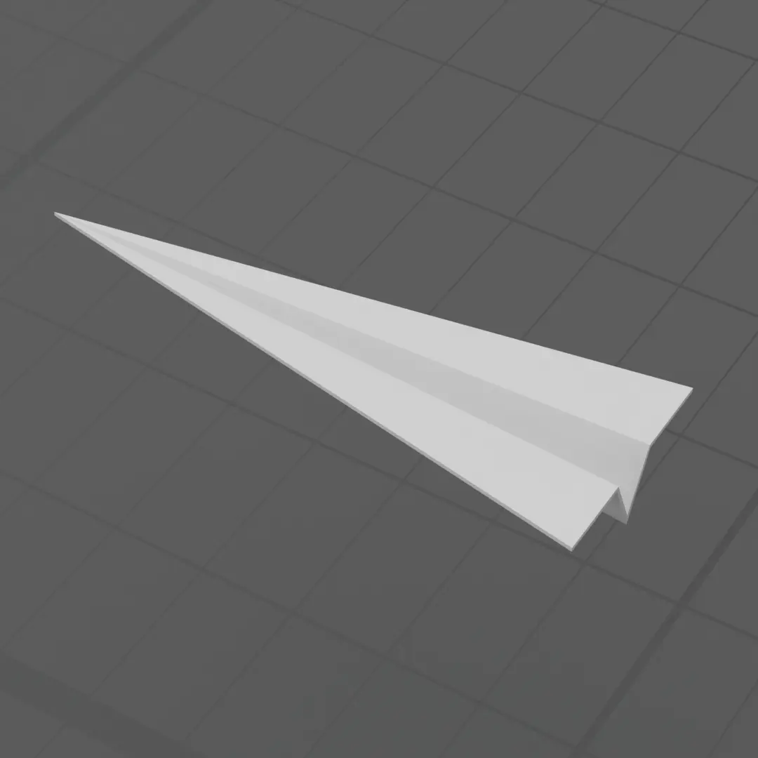 Paper Plane Model 3d Models Download Creality Cloud