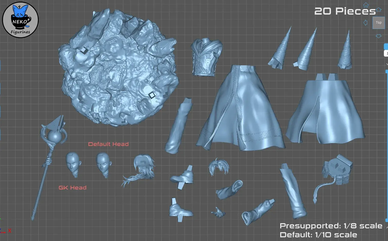 Rudeus Greyrat- Mushoku Tensei Anime 3D Printing Model
