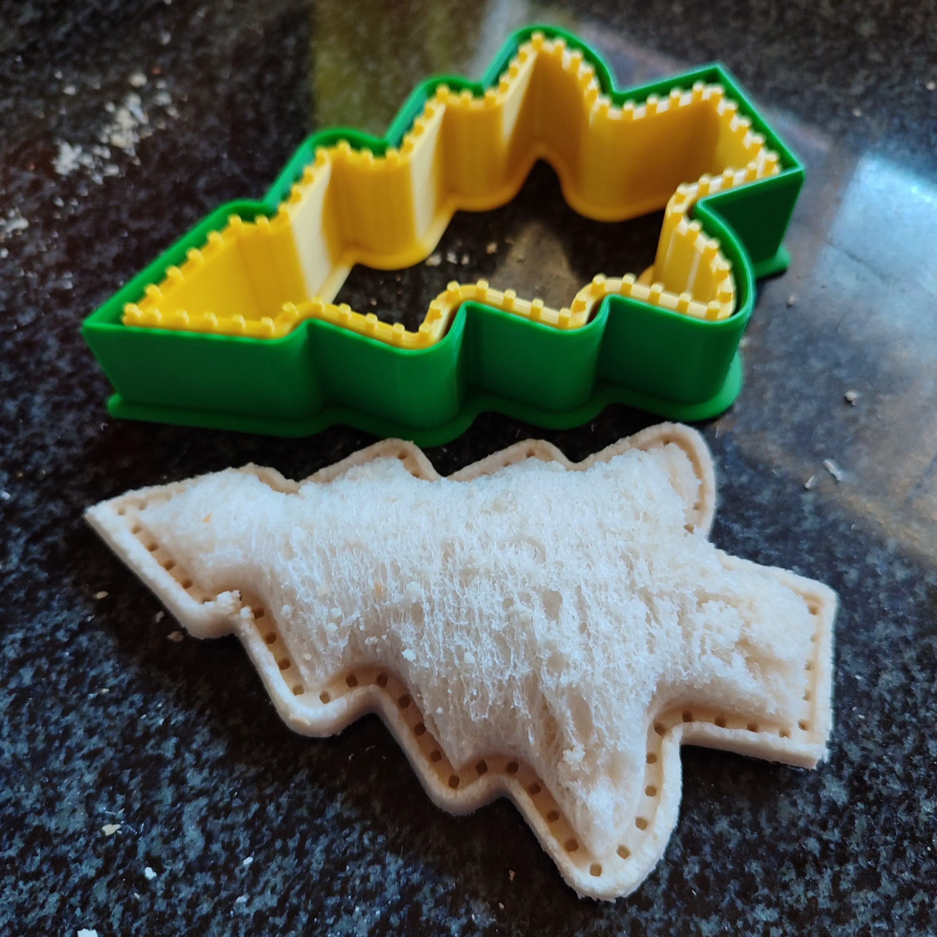 Pom de Crăciun Pâine/ Sandwich Cutter și Sealer/ Biscuiți