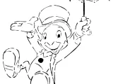 Jiminy Cricket stencil-0