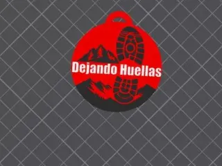 Llavero Dejando Huellas