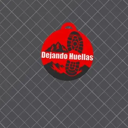 Llavero Dejando Huellas