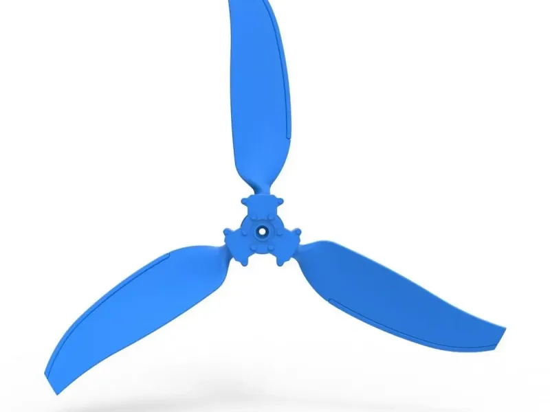 3 Blade Propeller of Drag racing Airboat Scale 1:25