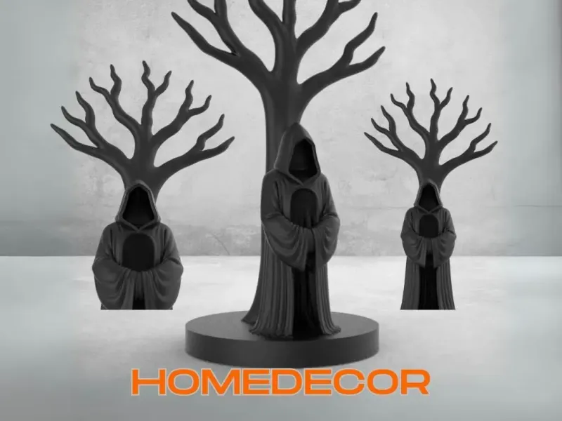 The Hollow Gothic Tree, jewelry Tree Holder