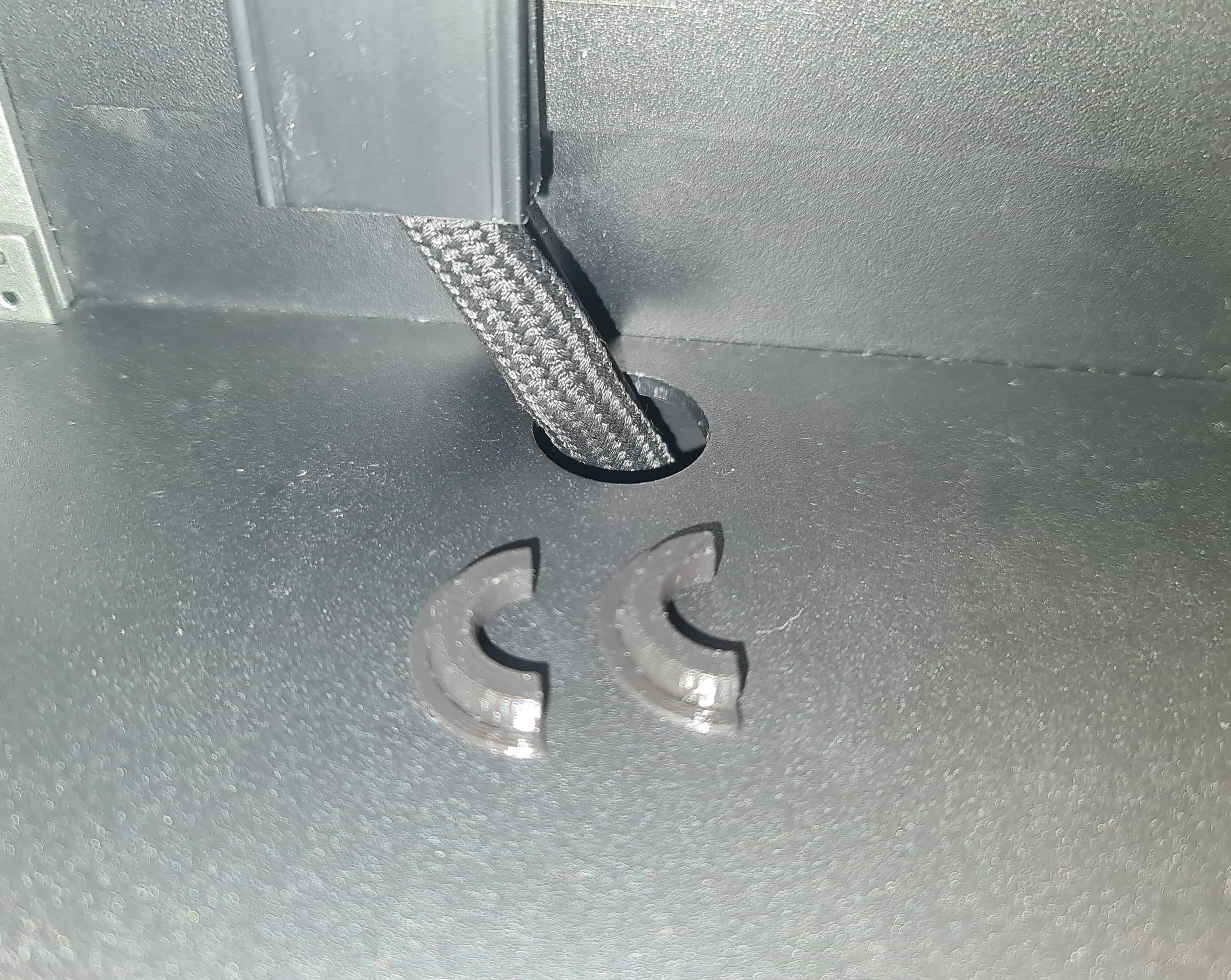 Creality K1 Max Loom Grommet Block the Black Hole