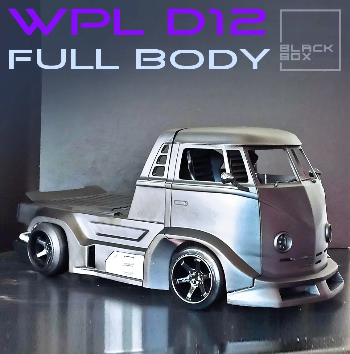 WPL D12 RC FULLBODY BY BLACKBOX