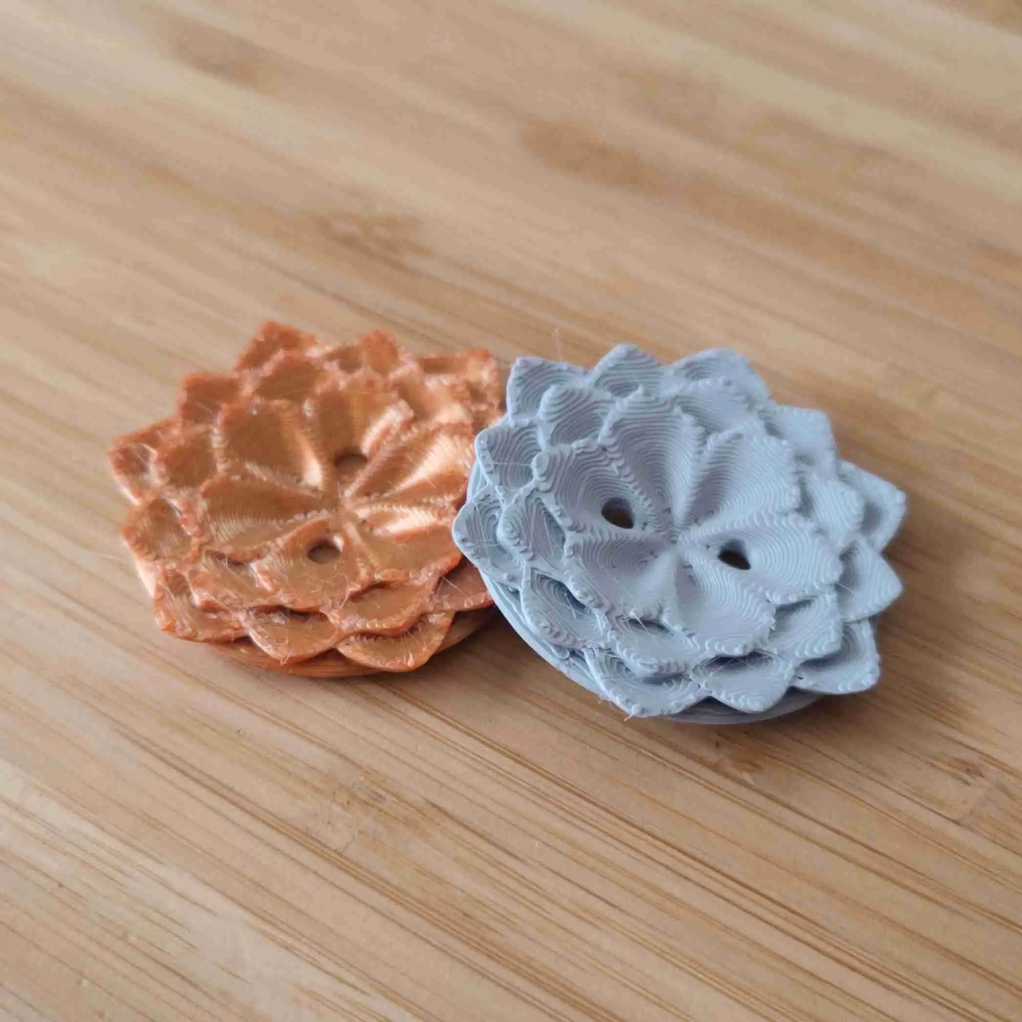 Floral Button Design