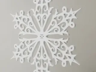 Snowflake Tree Ornament 3